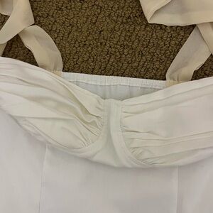 Fancy tie tank  white/crème color can't remember where I bought it